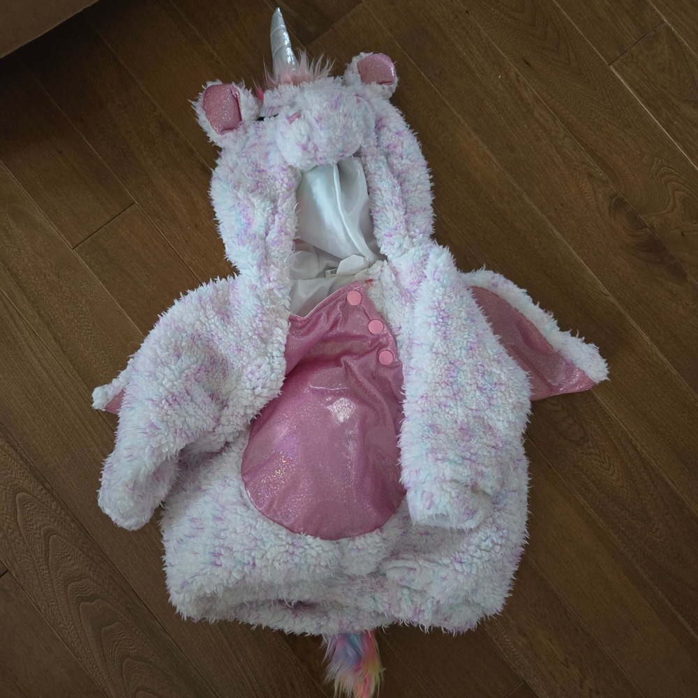 Target Kids Unicorn Costume Pink White